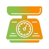 Weight Scale Vector Icon