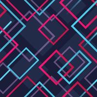 Abstract Geometric Seamless Pattern With Lines vector