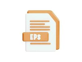 Eps file with 3d vector icon cartoon minimal style