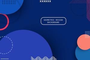 Geometric wallpaper design, abstract background vector