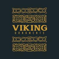 ilustraciones vectoriales de adornos de arte de línea vikinga vintage para su logotipo de trabajo, camiseta de mercadería de mascota, diseños de pegatinas y etiquetas, afiche, tarjetas de felicitación que anuncian empresas comerciales o marcas. vector