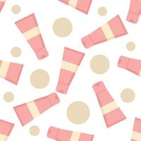 cream pattern in a tube vector