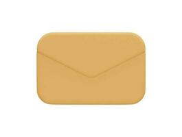 Mail envelopes online with 3d vector icon cartoon minimal style