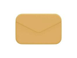 Mail envelopes online with 3d vector icon cartoon minimal style