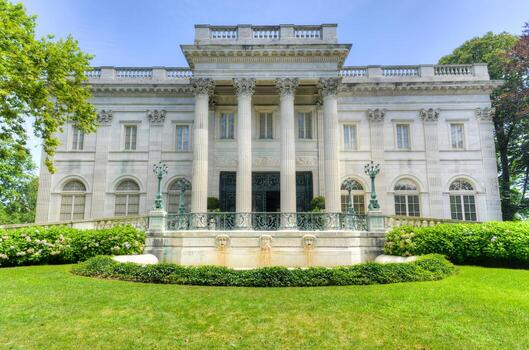 la casa de marmol - newport, rhode island foto