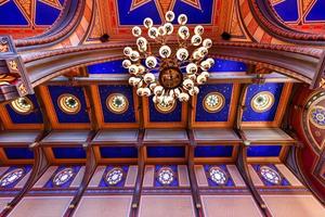 New York City - Oct 11, 2017 -  Central Synagogue in Midtown Manhattan, New York City. It was built in 1870-72 and was designed by Henry Fernbach in the Moorish Revival style. photo
