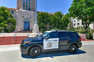 San Diego, California - July 25, 2020 -  San Diego and County Administration Building and San Diego County Clerk's office in Waterfront Park photo