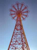 The Parachute Jump, an abandoned historic landmark from Brooklyn's Coney Island, 2022 photo