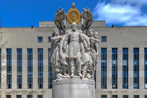 George Gordon Meade Memorial, in Washington, D.C. honoring George Meade, a career military officer from Pennsylvania, 2022 photo