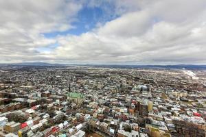 horizonte de la ciudad de quebec foto