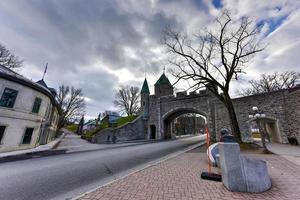 puerta de san louis - quebec, canadá foto