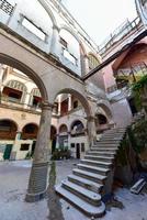 Old building in the process of collapsing in the Old Havana neighborhood of Havana, Cuba. photo