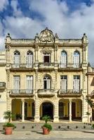 Buildings surrounding Plaza Vieja in Old Havana, Cuba. photo