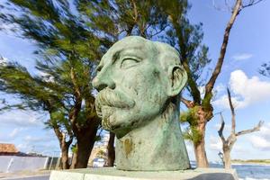 Jose Marti bust in Cojimar, Havana, Cuba, 2022 photo