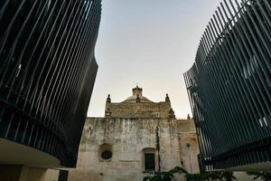 Merida, Mexico - May 24, 2021 -  Patio of Strings of the concert hall of the Palace of Music in Merida, Mexico. photo