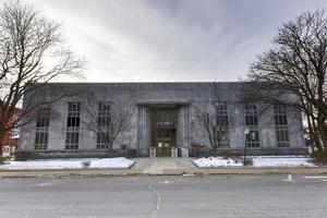 Concord Public Library building in Corcord, New Hampshire. photo