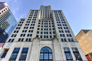 111 Westminster Street in Providence, Rhode Island. At 428 ft it is the tallest building in Providence, 2022 photo