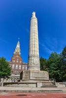 World War I monument in Memorial Park in Providence, Rhode Island. photo