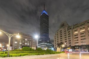 Latinoamericana Tower, near the Zocalo, in Mexico City, 2022 photo