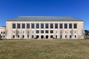 Modern Bronx Community College Library building in Bronx, New York, 2022 photo