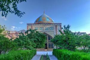 The Blue Mosque in Yerevan, Armenia. The Mosque established in 1765 and reconstructed between 1996 and 1999 by Islamic Republic of Iran photo