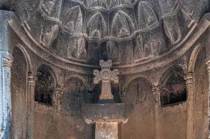 Geghard monastery in Armenia, 2022 photo