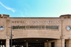 Newark Penn Station building in Newark, New Jersey, 2022 photo