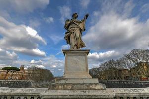 Castel Sant'Angelo or Castle of Holy Angel, Rome, Italy. Castel Sant'Angelo is one of the main travel destinations in Europe. photo