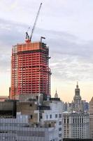 New York City skyline in downtown Manhattan. photo