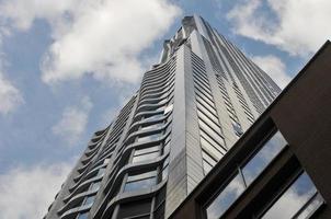 New York City - June 3, 2012 -  Frank Gehry's Beekman Tower containing luxury apartments in the city of New York, New York. photo