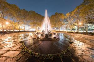 Bailey Fountain is a 19th century outdoor sculpture in New York City Grand Army Plaza, Brooklyn, New York, United States. photo