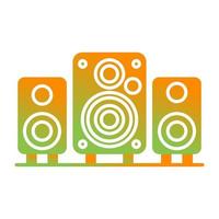 icono de vector de altavoz