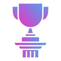 trophy icon, suitable for a wide range of digital creative projects. Happy creating. vector