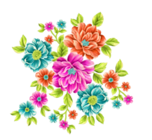 fundo de design de flor metálica abstrata, pintura digital de flores, material de design têxtil floral, ilustração de flor, padrão de flor em relevo, imagens de flores png, design floral decorativo transparente png