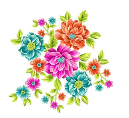 Flower Pattern PNGs for Free Download