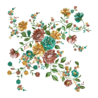 fundo de design de flor metálica abstrata, pintura digital de flores, material de design têxtil floral, ilustração de flor, padrão de flor de casamento, imagens de flores png, design floral decorativo transparente png