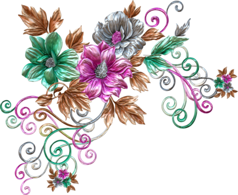 Flower Pattern PNGs for Free Download