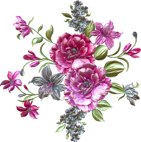 astratto metallico fiore design sfondo, digitale fiore pittura, floreale tessile design materiale, fiore illustrazione, matrimonio fiore modello, png fiore immagini, trasparenti decorativo floreale design