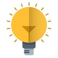 icono de idea, adecuado para una amplia gama de proyectos creativos digitales. feliz creando. vector