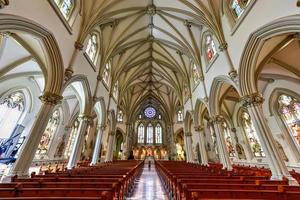 Buffalo, New York - May 8, 2016 -  Saint Joseph Cathedral, in downtown Buffalo, New York and the cathedral church of the Roman Catholic Diocese of Buffalo. photo