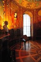 Potsdam, Germany - November 13, 2010 -  Interior of the Sanssouci Palace in Potsdam. It is considered to be the last great Prussian baroque palace. photo