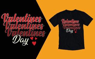 Happy Valentine's Day T shirt vector