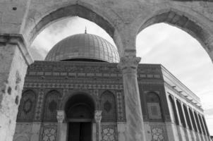 la cúpula de la roca, jerusalén, israel foto