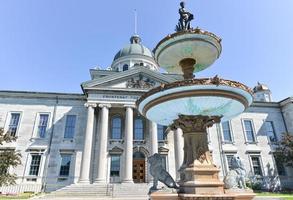 palacio de justicia del condado de frontenac en kingston, ontario, canadá foto