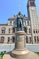 monumento a philip john schuyler, albany, nueva york foto