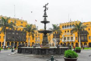 Plaza de Armas of Lima, Peru photo