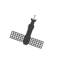 Satellite icon, transmission vector illustration