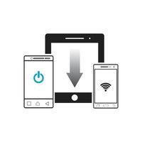 smart devices icon vector illustration design template