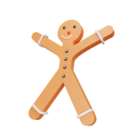 Biscotti di natale 3d png