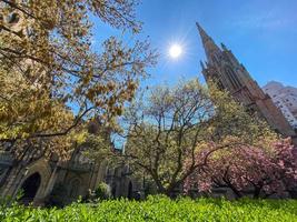 New York City - Apr 19, 2020 -  Grace Church is a historic parish church in Manhattan, New York City which is part of the Episcopal Diocese of New York. photo